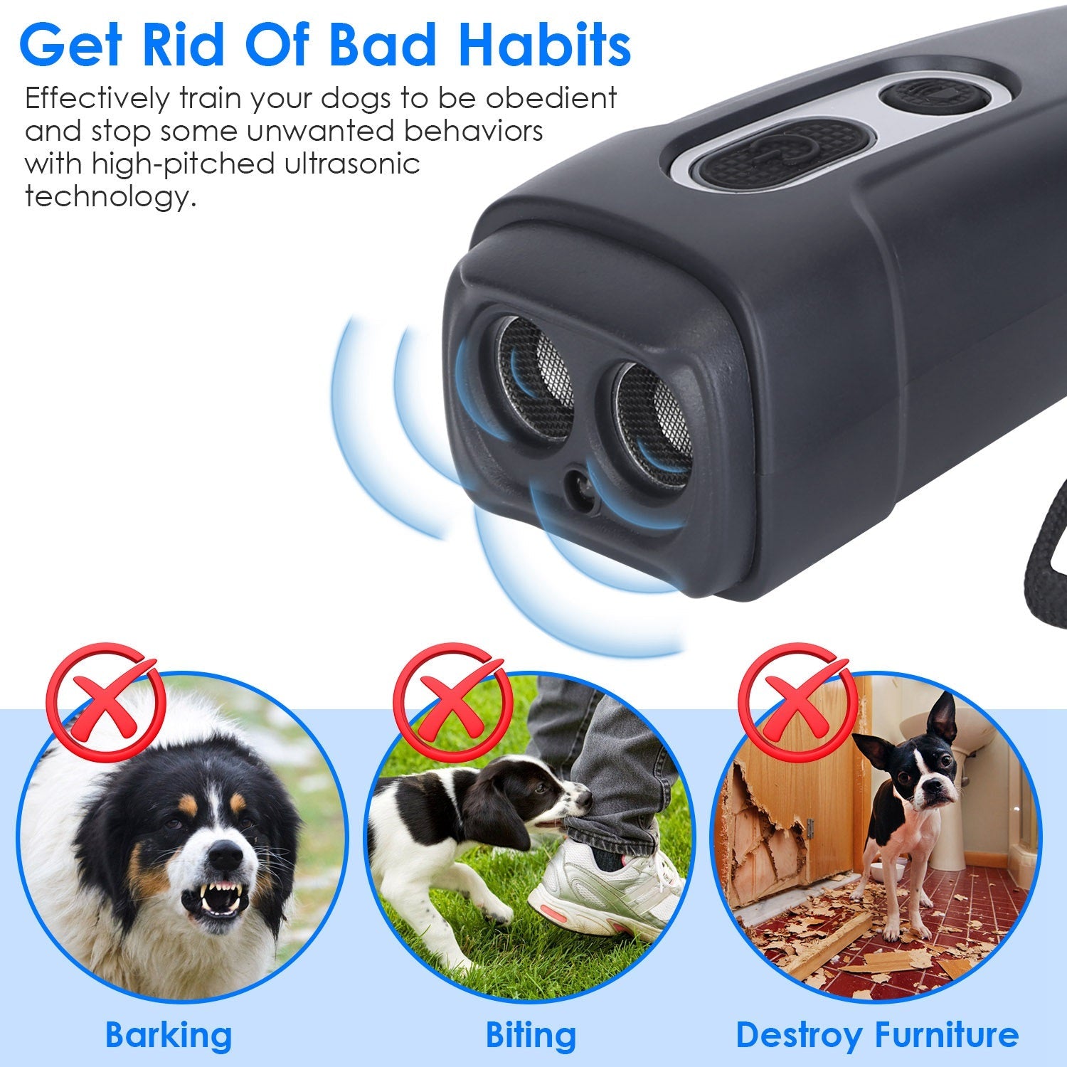 GBruno Ultrasonic Anti Barking Device