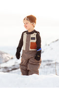 Waterproof Snow bib for youth and toddler