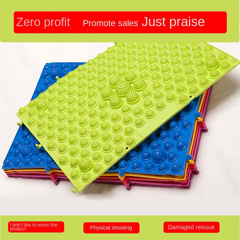 Acupressure Board Running Man Foot Massage Pad Small Bamboo Shoots Extra Thick Large Board Painful Toe Pressure Board