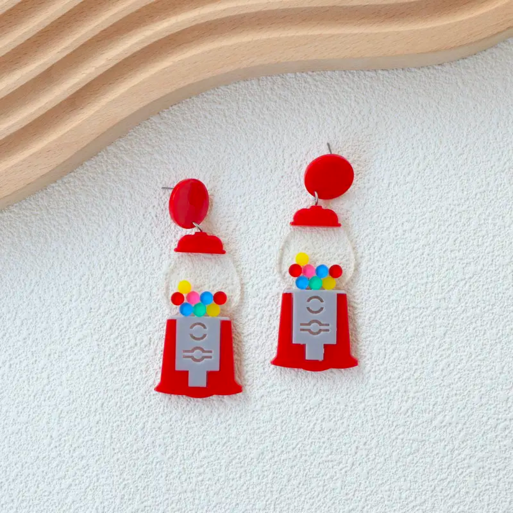 GACHAPON DANGLE EARRINGS (PAIR)