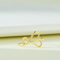 INFINITY HEART NOSE RING