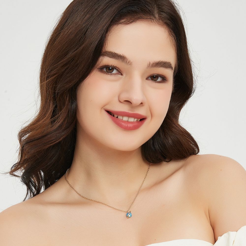 OPAL PLANET NECKLACE