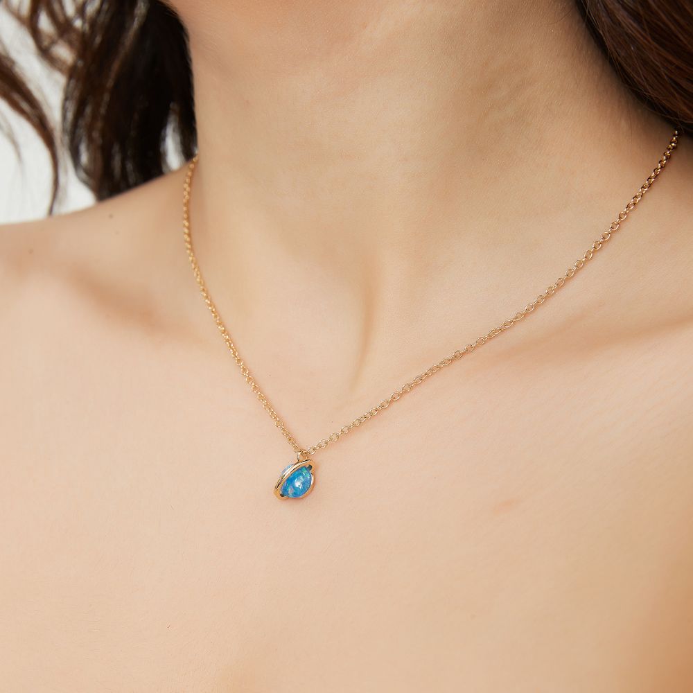 OPAL PLANET NECKLACE