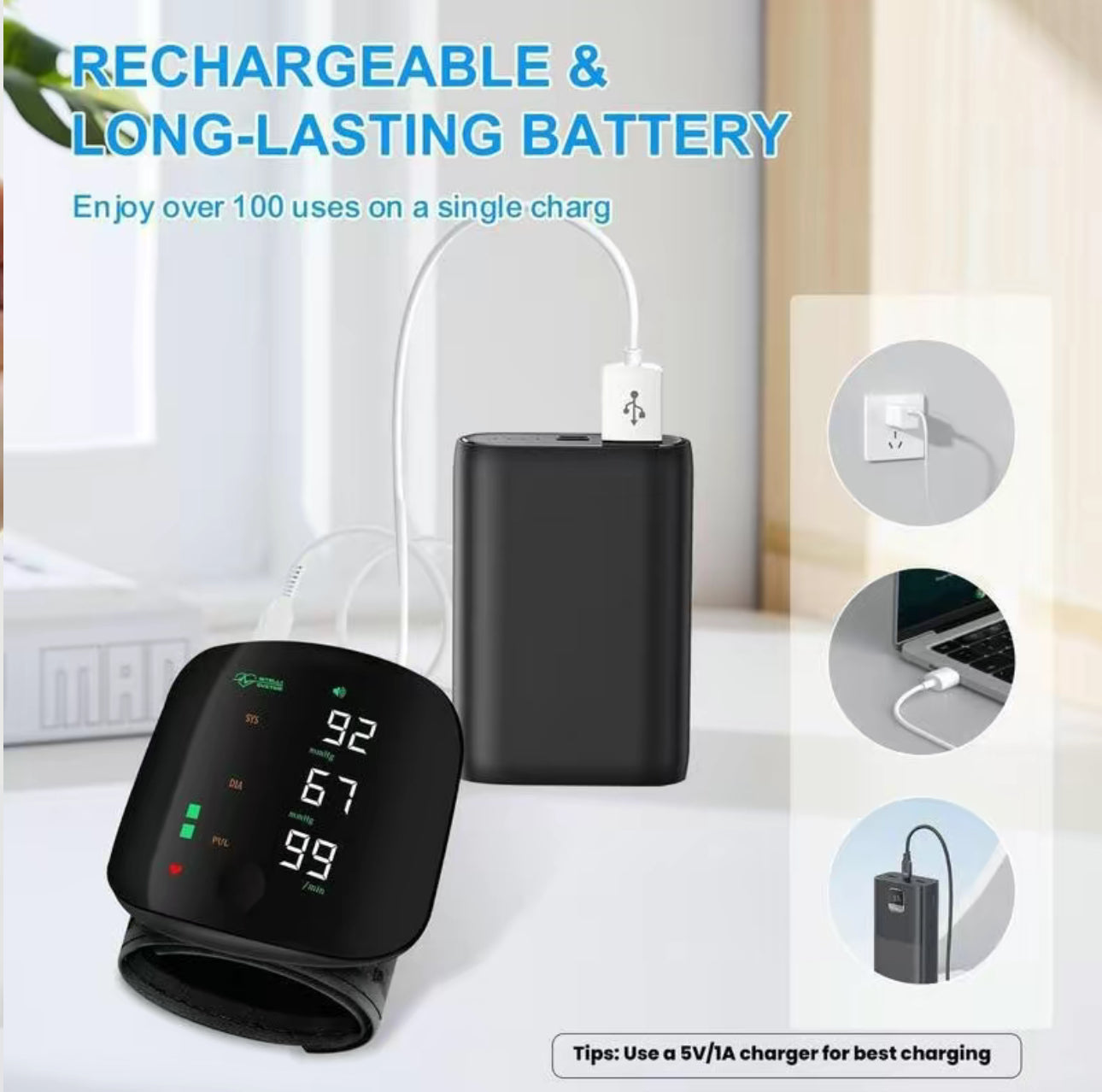 PulseTrack Wrist Monitor