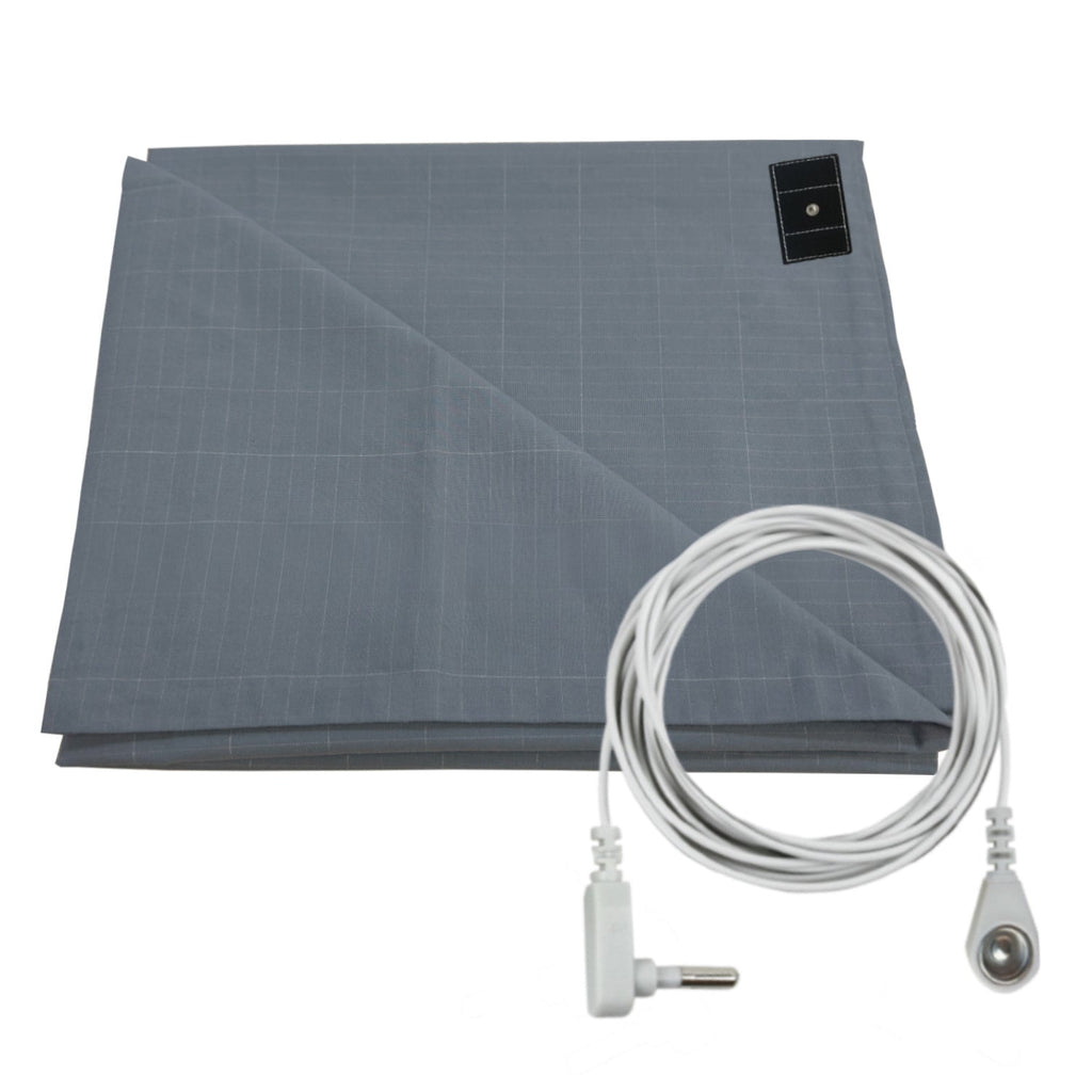 Anti-static Grounding Sheet Mat Earthing Fitted Bedsheet Silver Fiber Conductive Organic Grounding Mat Radiation Anti-Static Ant