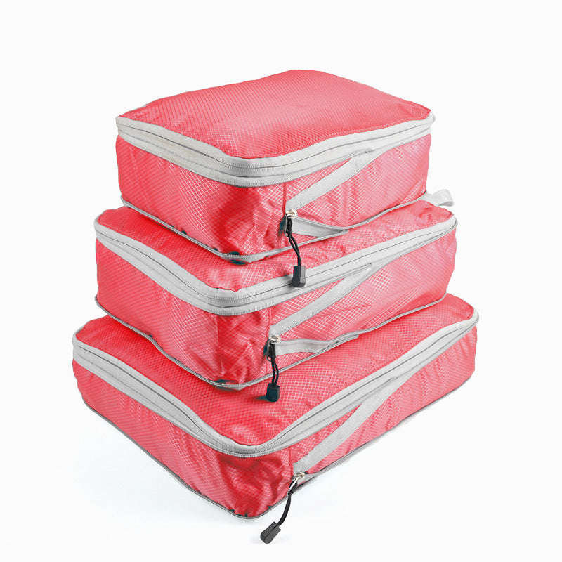 Travel compression packing cubes – ultralight, expandable, for luggage organization