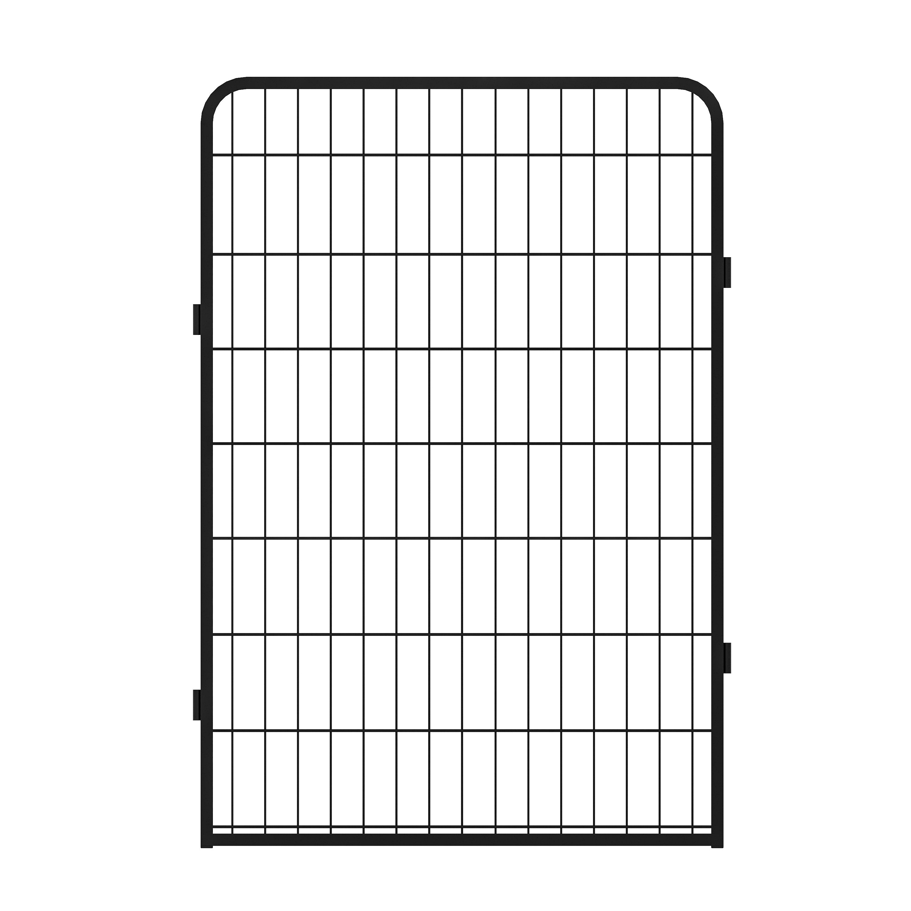 16 Panels Heavy-Duty Metal Playpen with Door, 39.37' H Dog Fence Pet Exercise Pen for Outdoor, Indoor