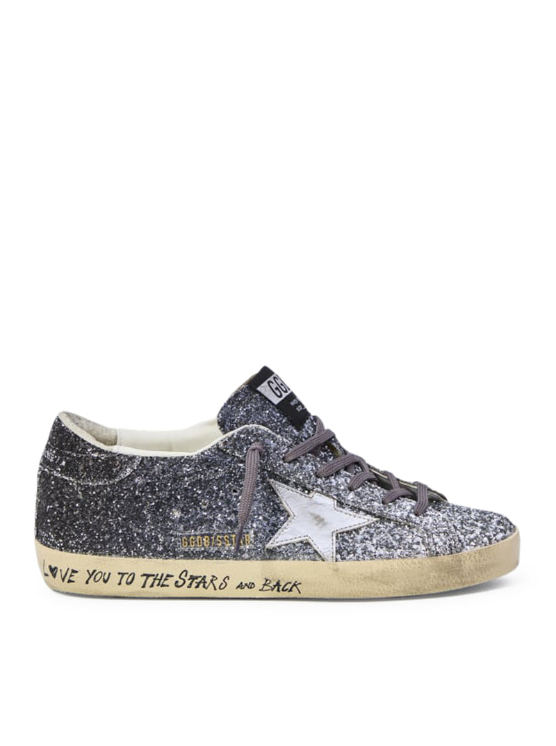 Golden Goose Deluxe Brand Women Super-Star Sneakers With Glitter