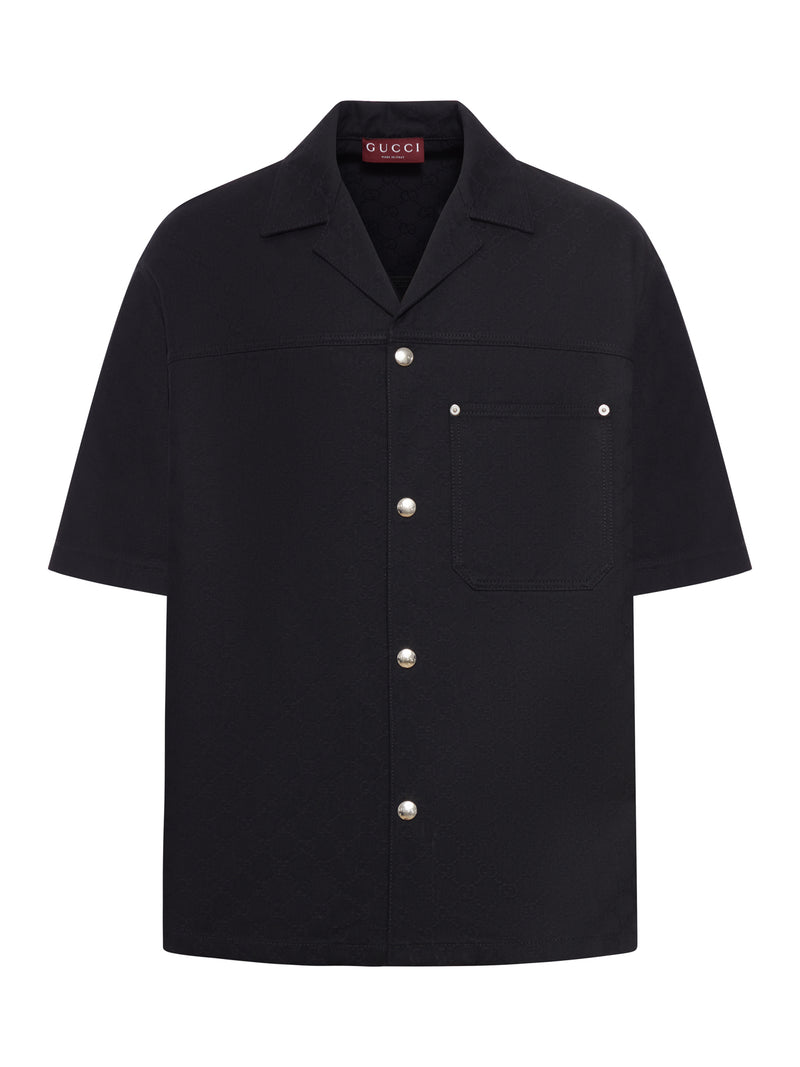 Gucci Men Gg Bowling Shirt