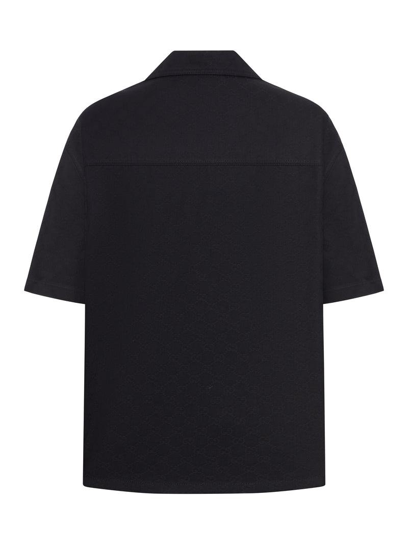 Gucci Men Gg Bowling Shirt