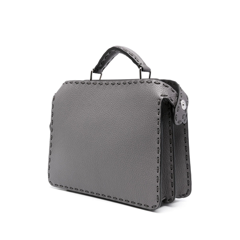 Fendi Grey Shoulder Bags Men