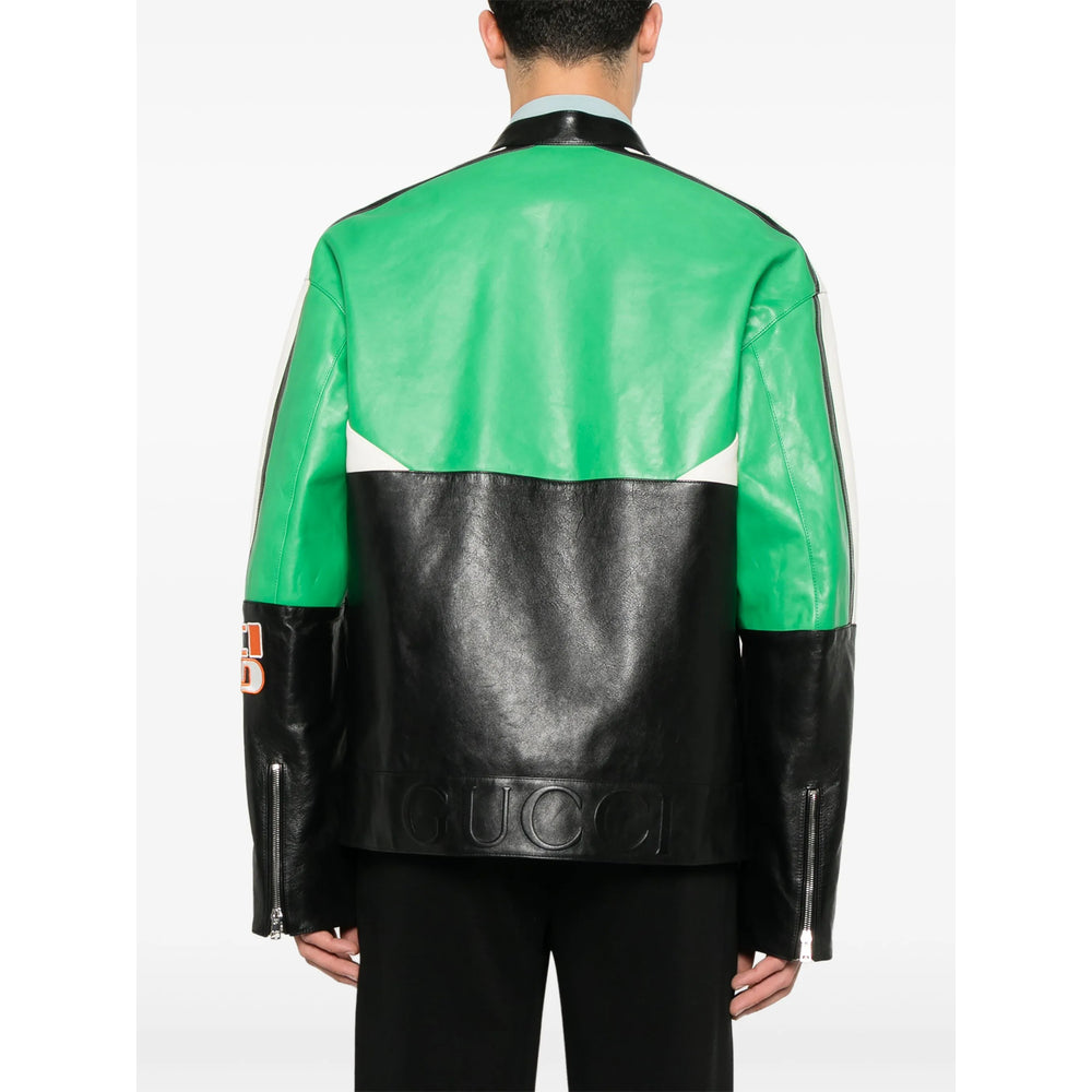 Gucci Black Jackets - Leather Jackets Men