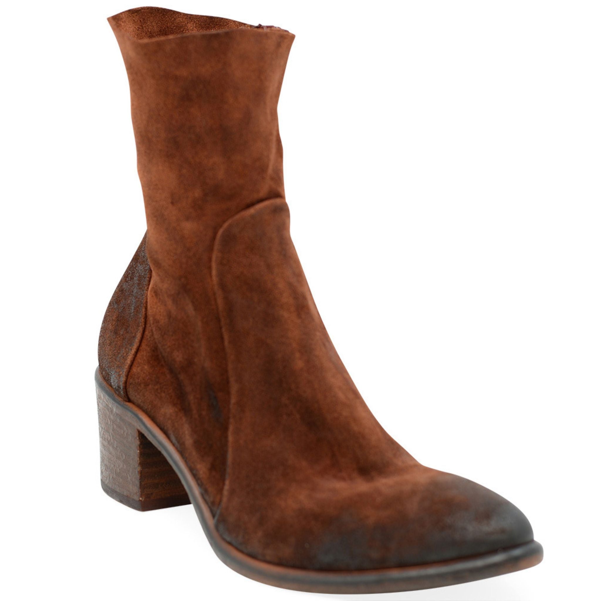 Tan Suede Ankle Boot