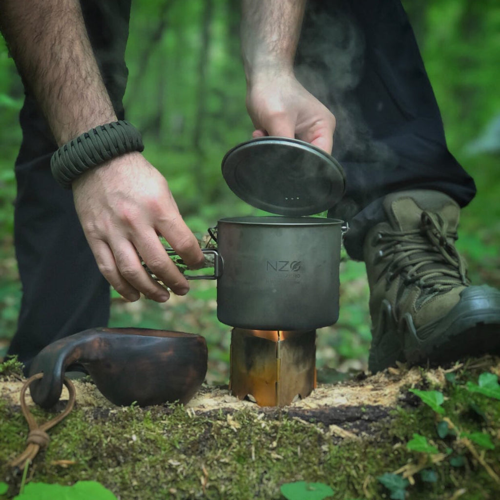 Titanium Cooking Pot - 1100 ml