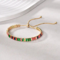 RAINBOW BLING BRACELET (ADJUSTABLE)
