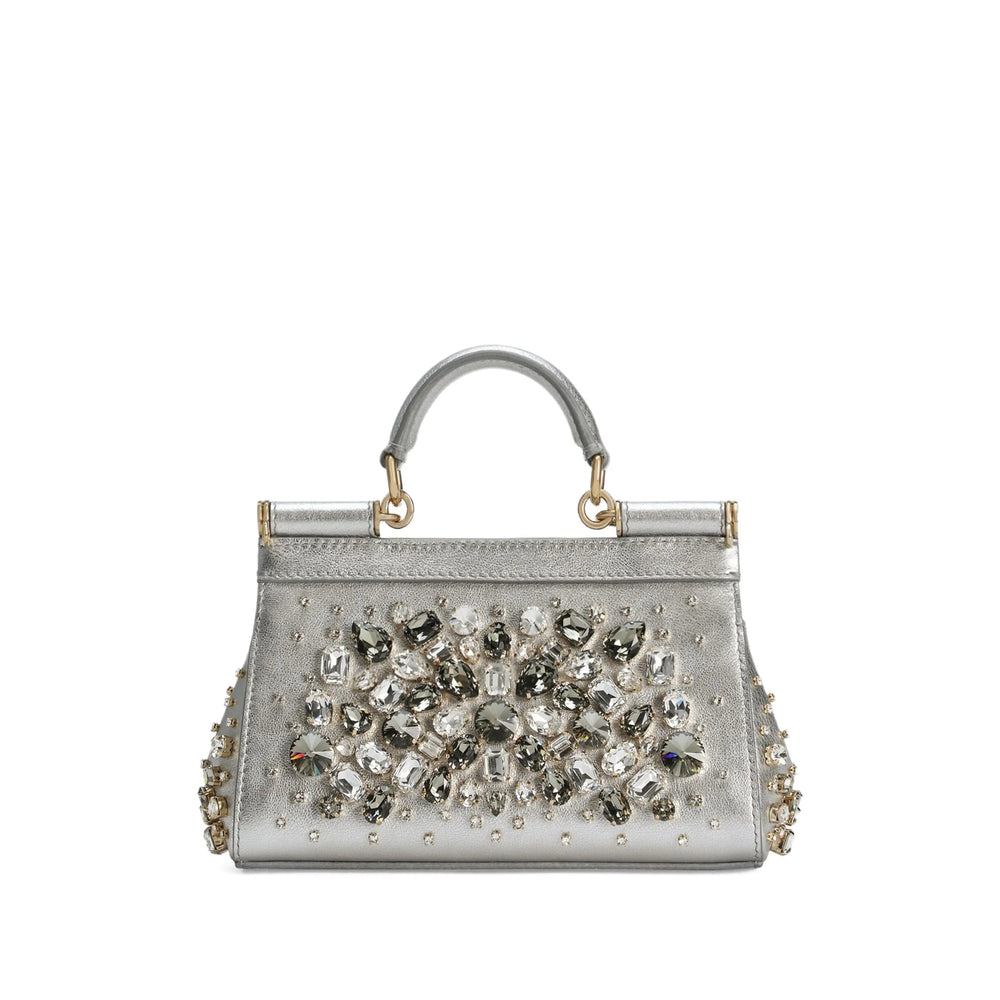 Dolce & Gabbana Silver Tote Bags Women