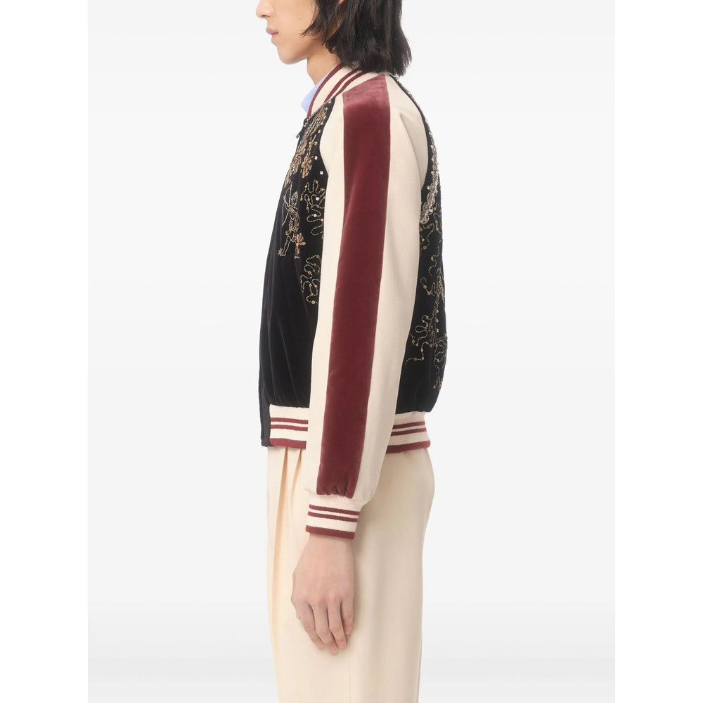 Valentino Black Jackets - Bomber Jackets Men