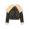 Alexander Mcqueen Brown Jackets - Leather Jackets Women