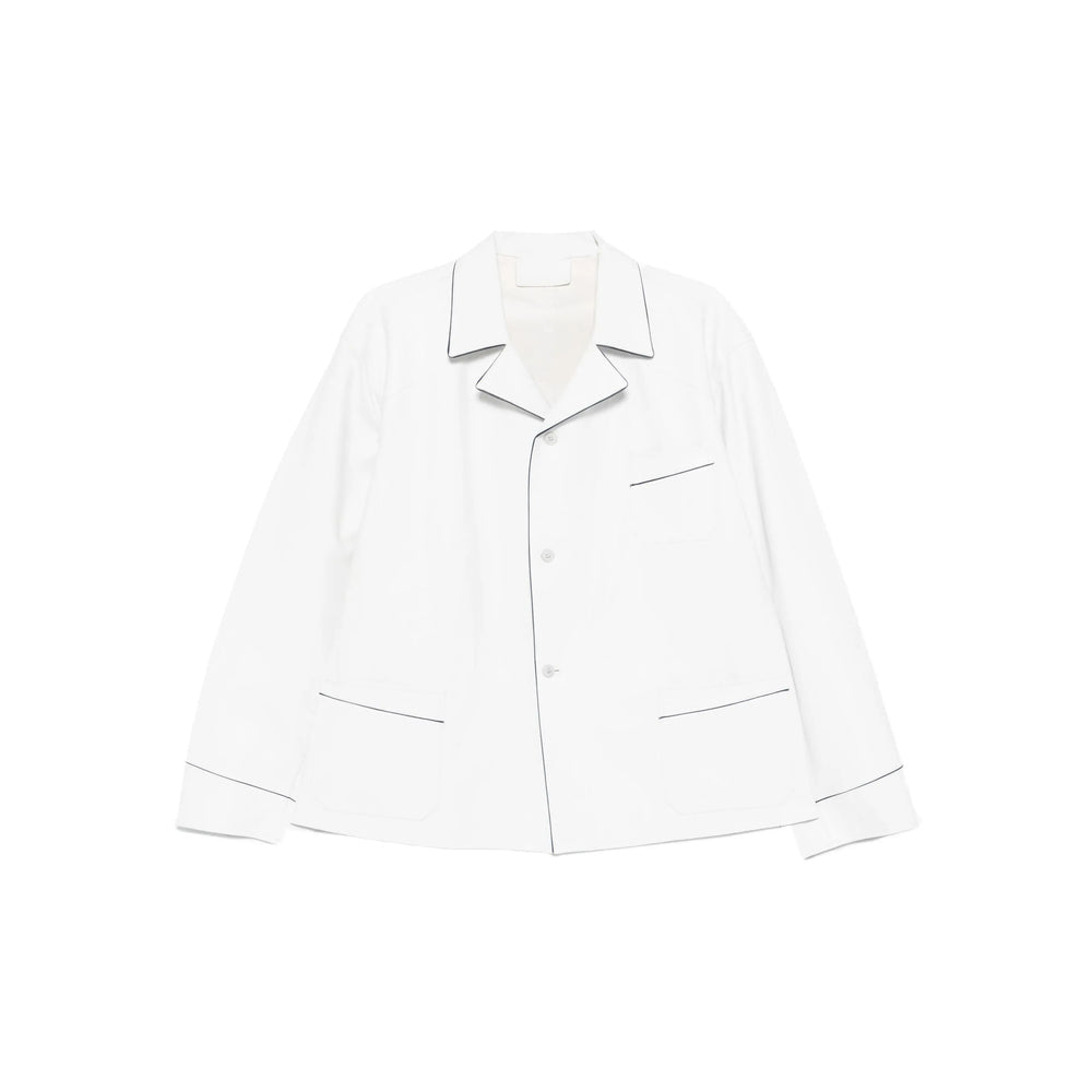 Prada White Jackets - Oversized Jackets Women