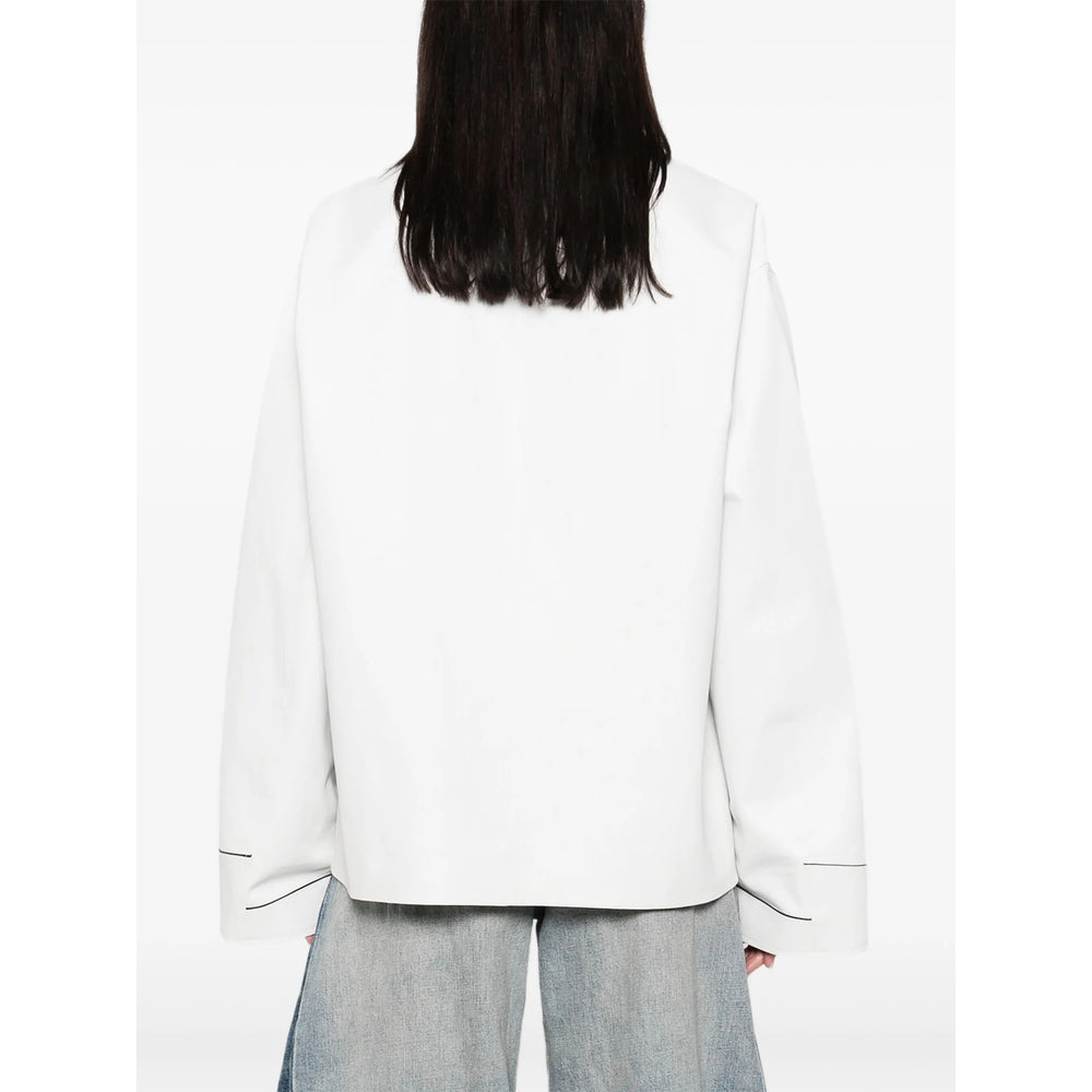 Prada White Jackets - Oversized Jackets Women