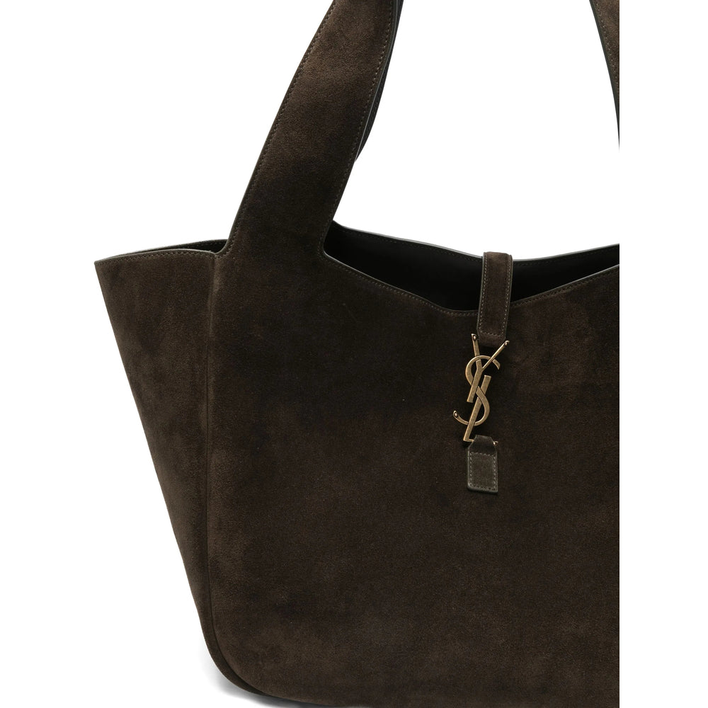 Saint Laurent Brown Tote Bags Women