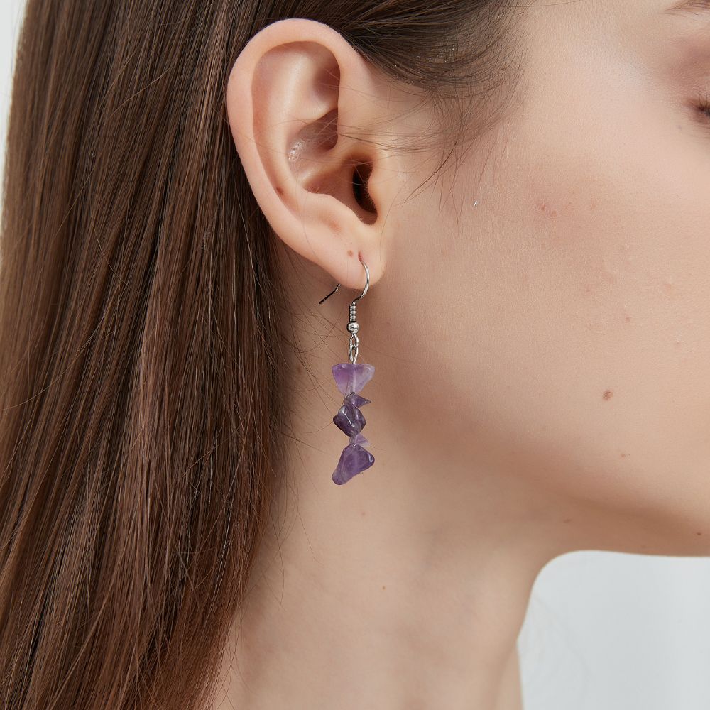 BOHEMIAN CRYSTAL EARRINGS (PAIR)