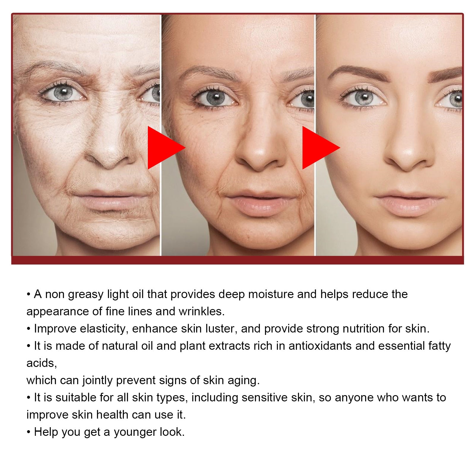 Retinol Face Essence, Reduces Lines, Firming Skin, Hydrating And Anti-Wrinkle Serum