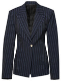 The Attico Midnight Blue Polyester Blend Blazer Women