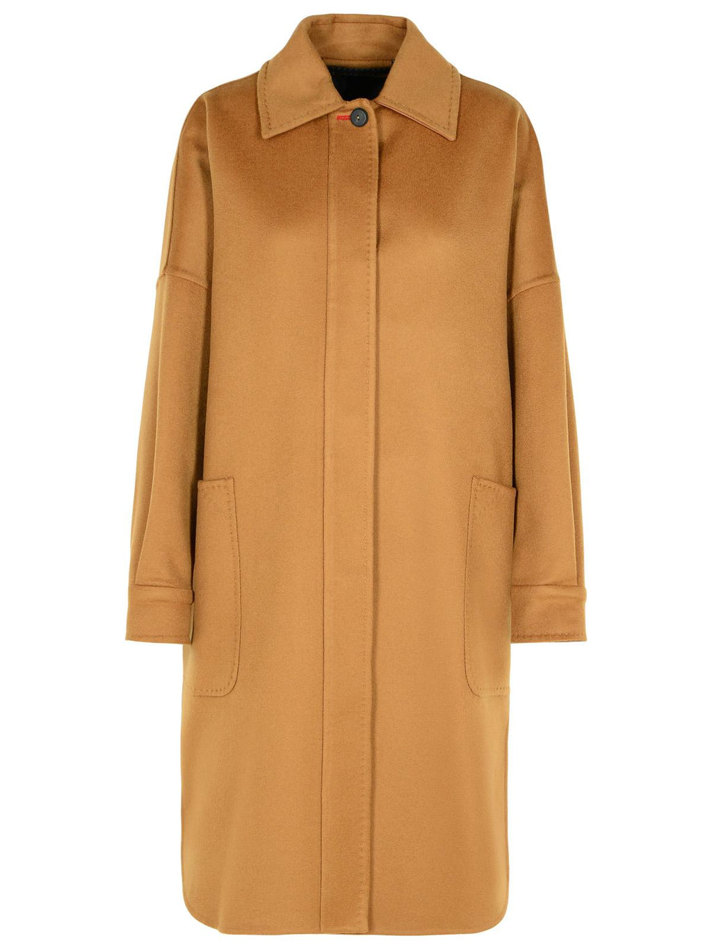 Max Mara 'Baruffa' Brown Cashmere Coat Women