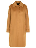 Max Mara 'Baruffa' Brown Cashmere Coat Women