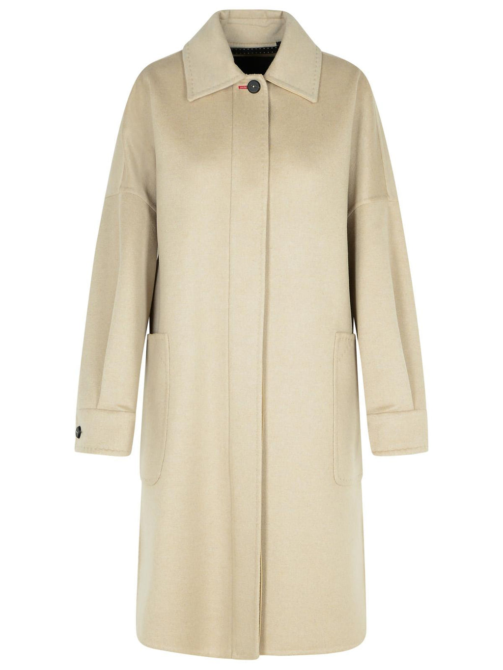 Max Mara 'Baruffa' Beige Cashmere Coat Women