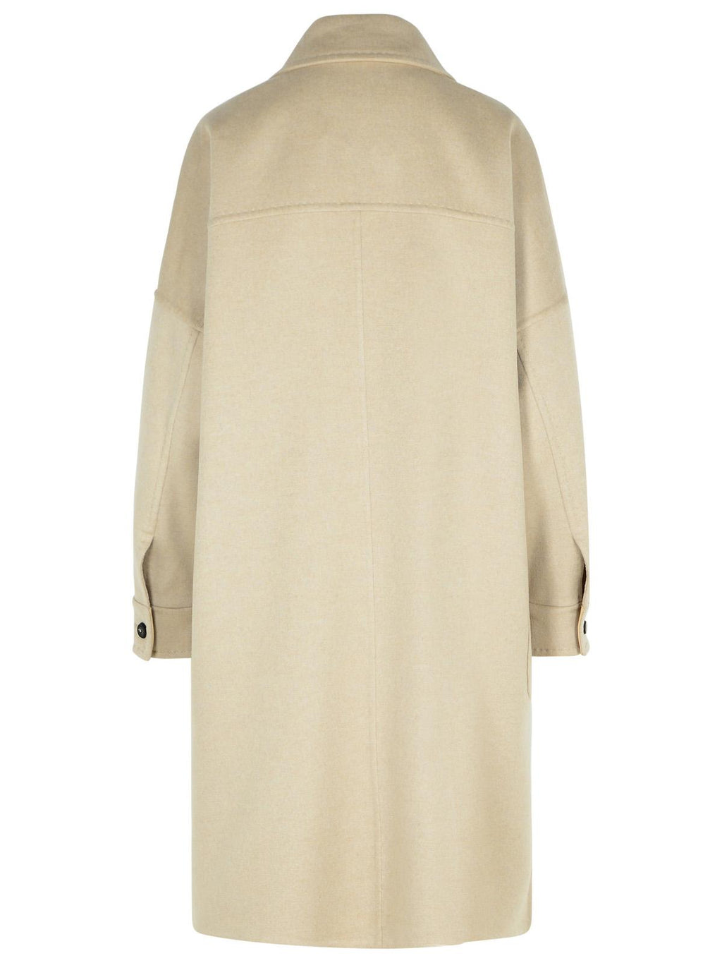 Max Mara 'Baruffa' Beige Cashmere Coat Women