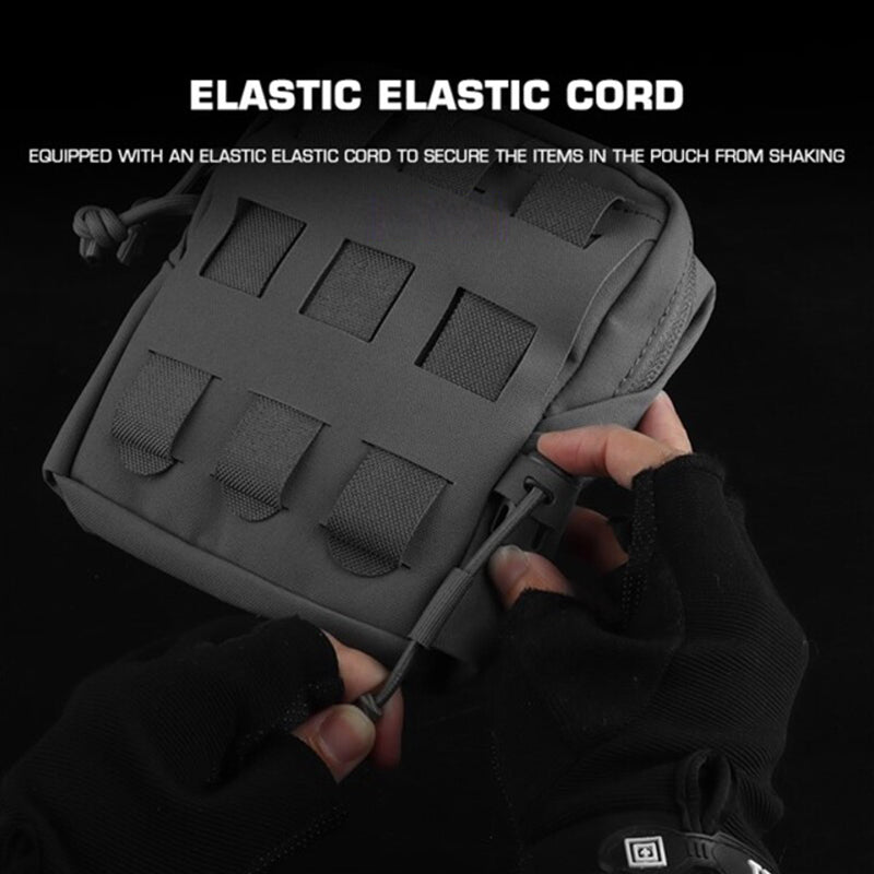 Tactical 6x5in GP MOLLE pouch for mags, fits FCPC or Utility GP Backpack.