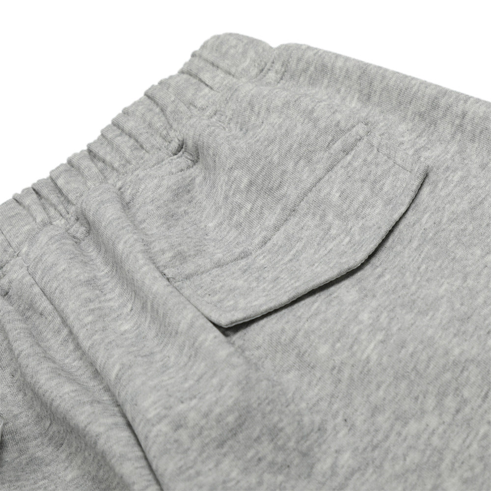 Street Trend Loose Straight Leg Long Pants Men's Sports Sweatpants Solid Color Versatile Casual Ankle Drawstring Trousers