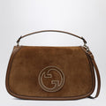 Gucci Large Blondie Handbag In Brown Women