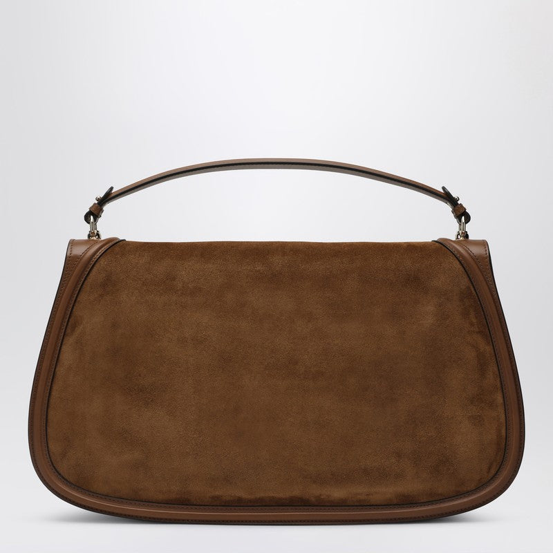 Gucci Large Blondie Handbag In Brown Women