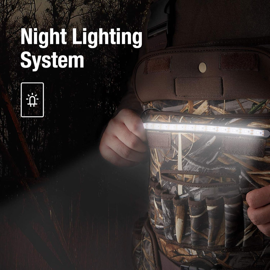 HISEA Hunting Waders Neoprene Chest Waders for Men with 800G Insulated Boots Waterproof Neoprene Bootfoot Waders