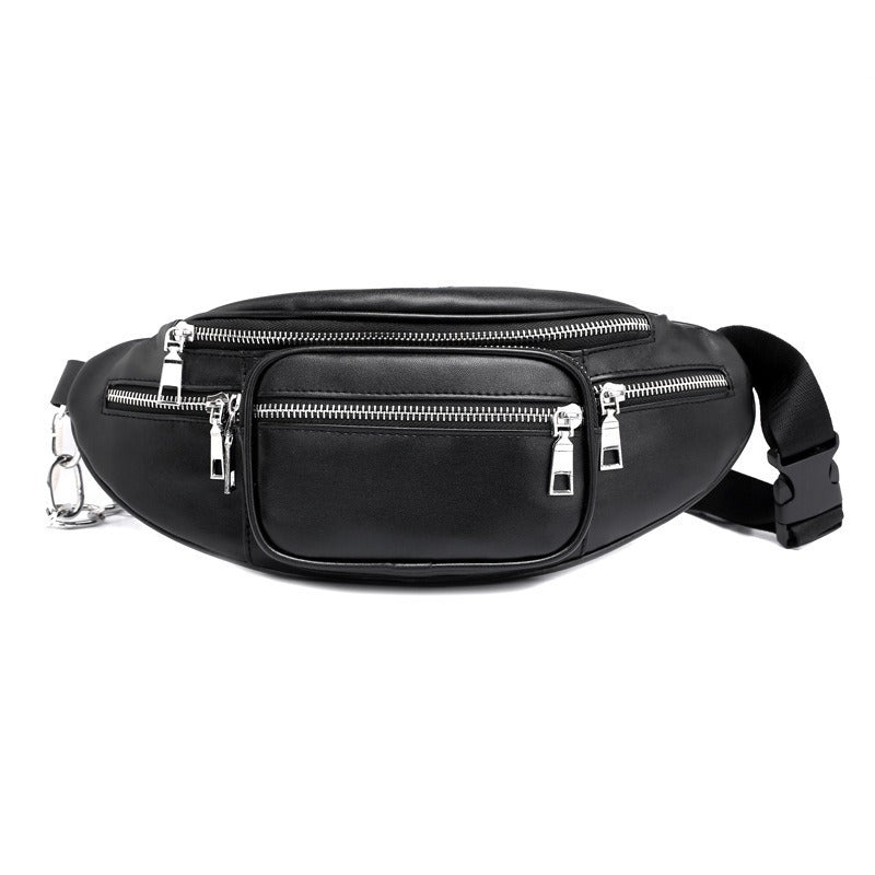 Chain waist bag unisex shoulder messenger bag small bag