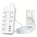 FlatCharge 8-Outlet Power Strip