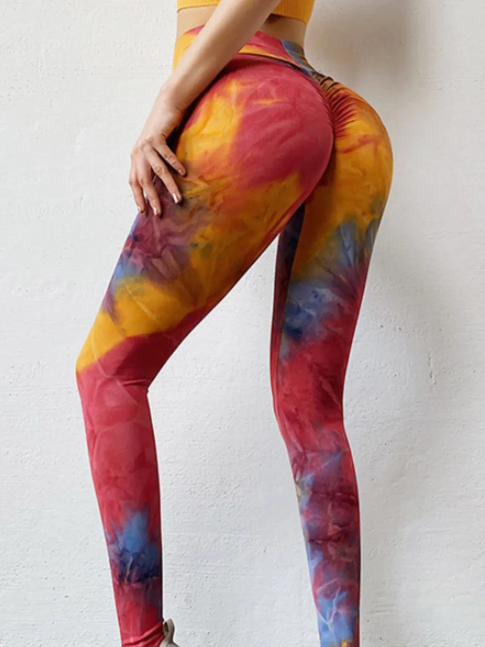 Tie-Dye High Waist Active Leggings