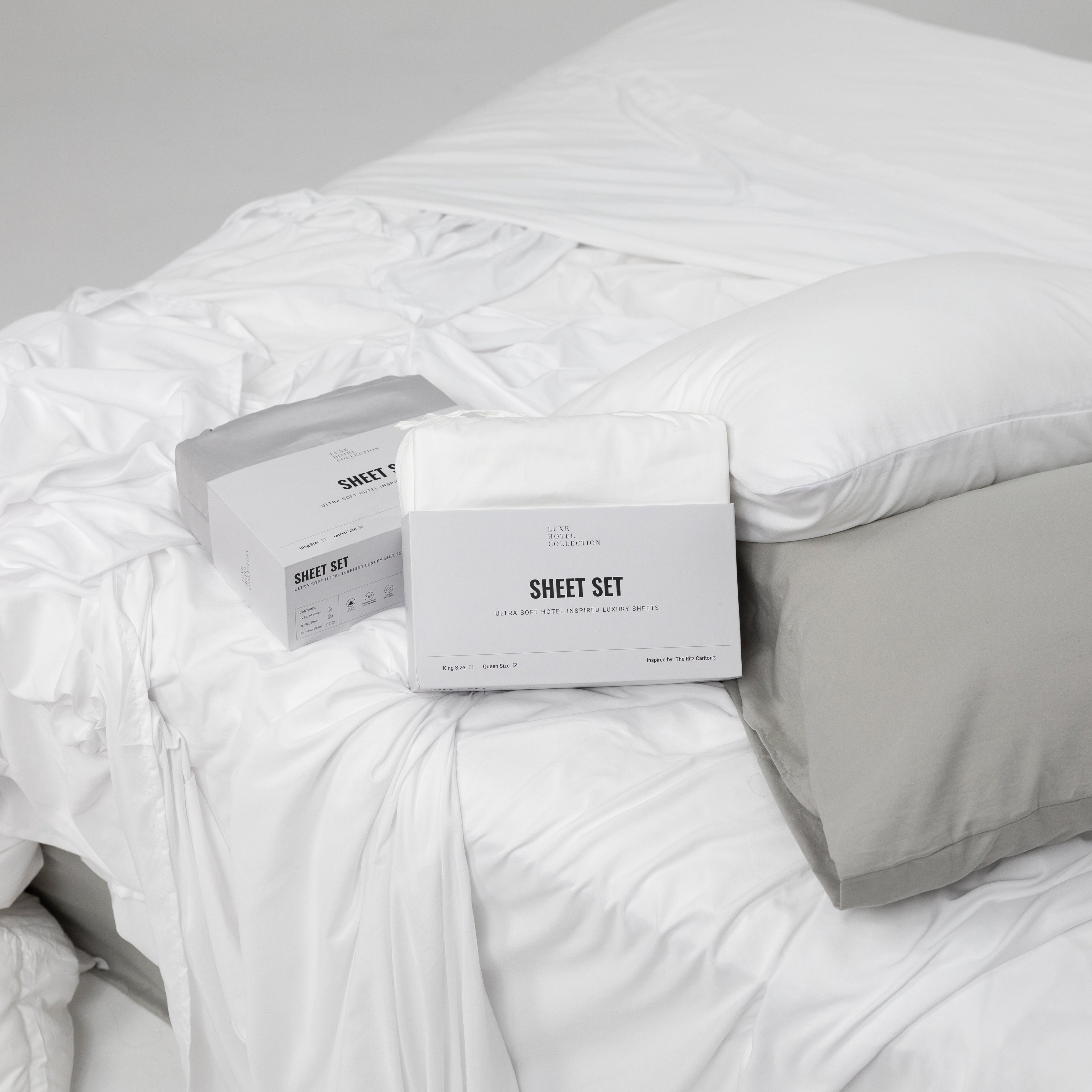 Sateen Cotton Retreat Sheet Set