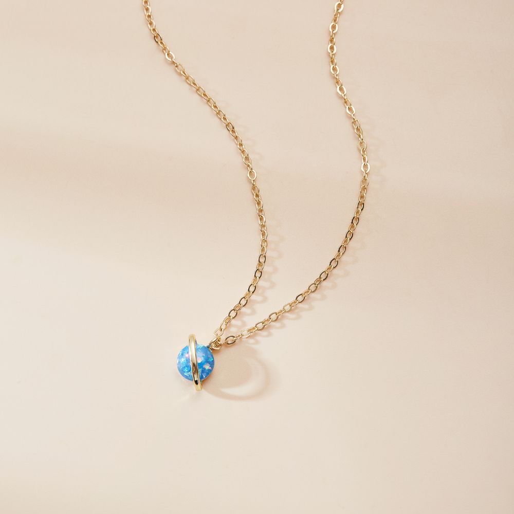 OPAL PLANET NECKLACE