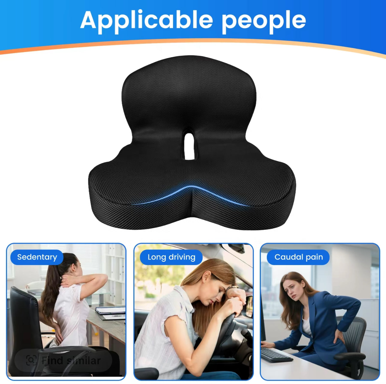 RoadEase Seat Cushion
