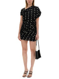 Saint Laurent Women Asymmetrical Gathered Dress