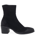 Black Suede Ankle Boot
