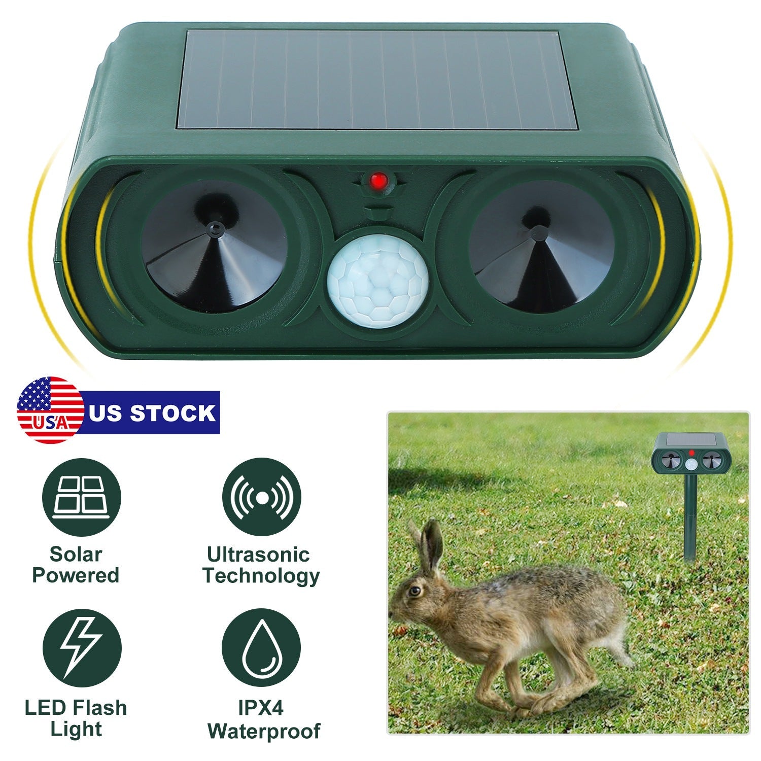 GBruno Ultrasonic Animal Repeller
