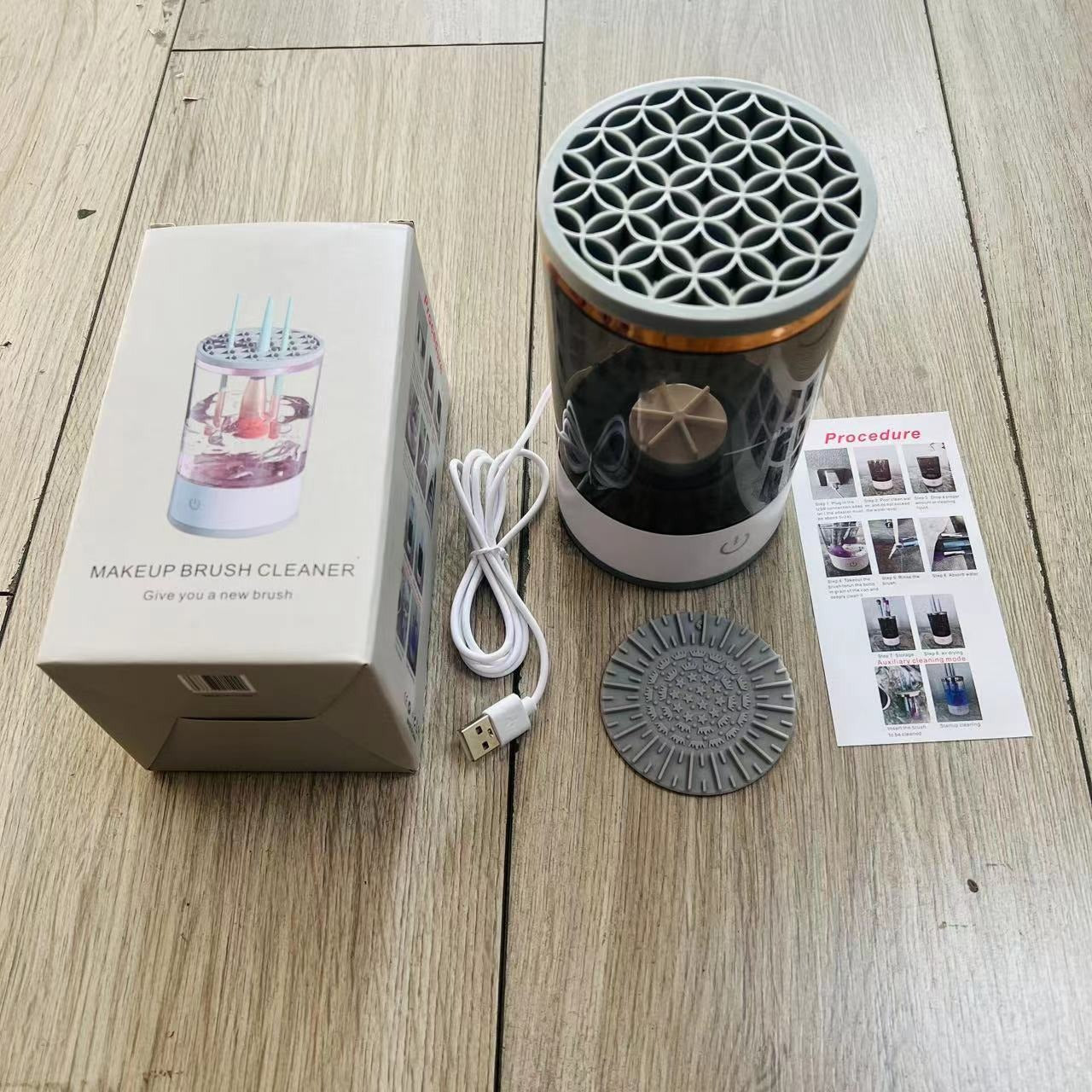 Makeup brush, washer, plug-in lazy electric cleaning brush, automatic washing tool, quick drying tool