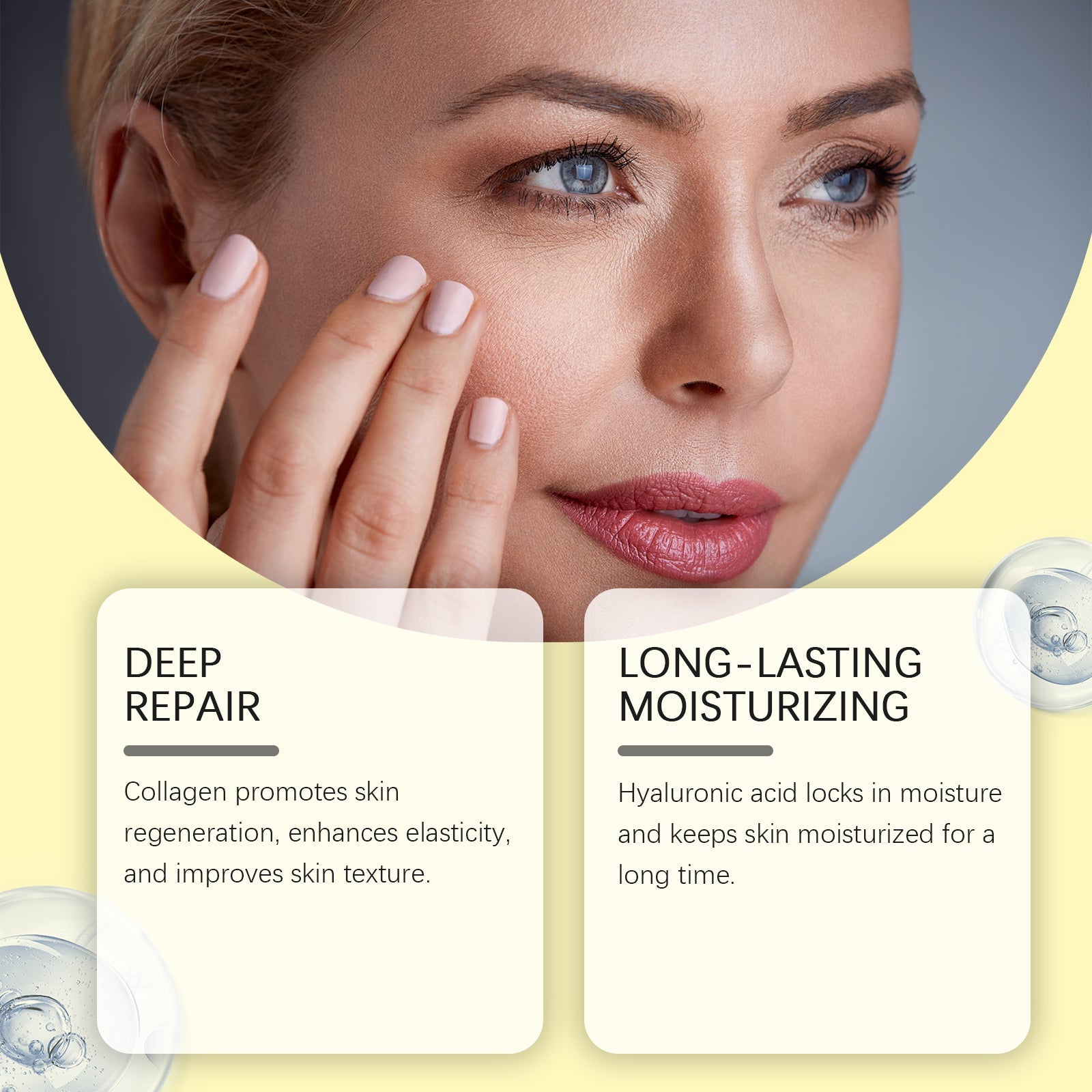 Herbal Skin Care Essence, Moisturizing, Nourishing And Improving Skin Elasticity, Smooth And Facial Moisturizing Essence