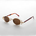 Oval Victorian Rare Steampunk Sunglass - Ada