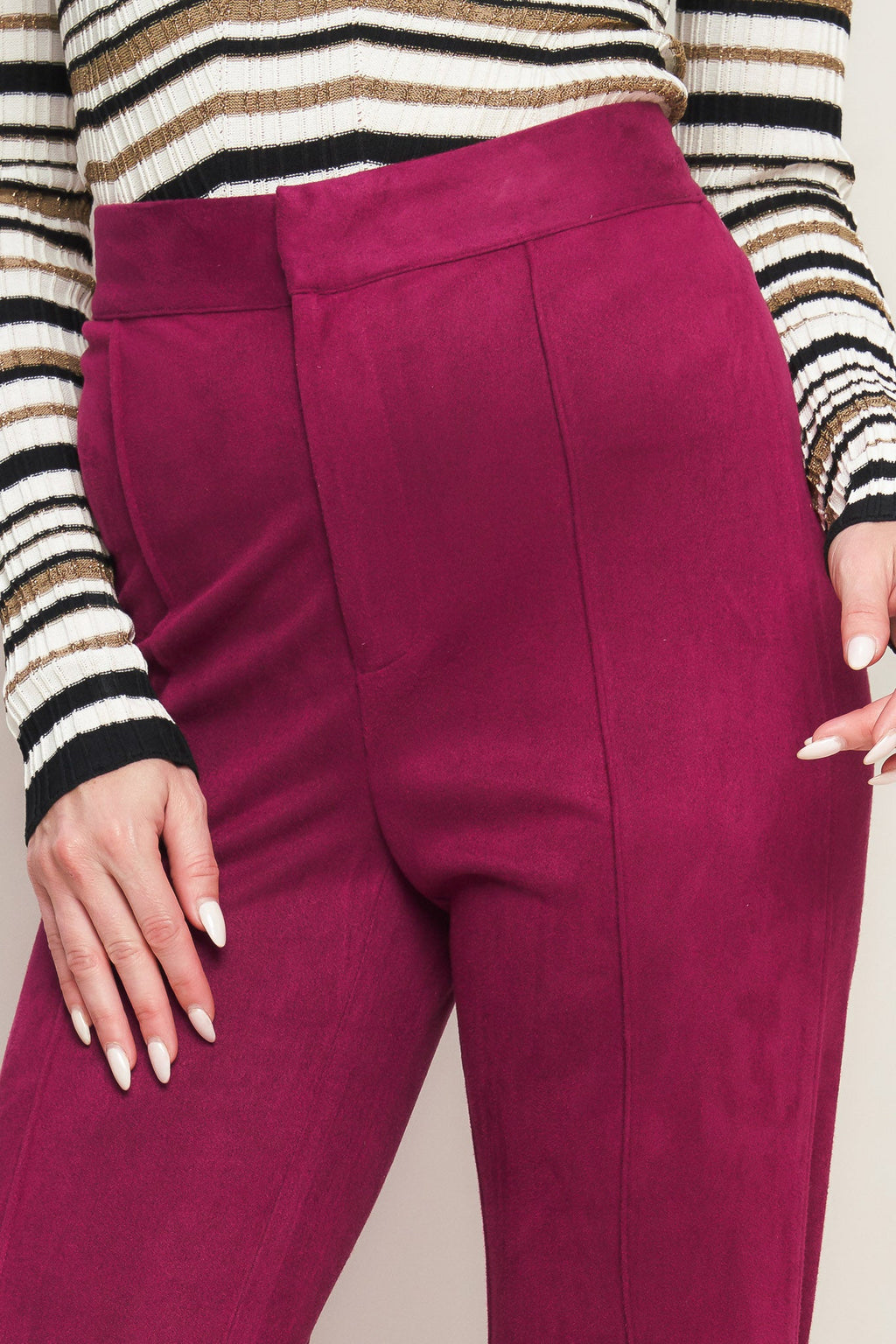 BREEZY BEAUTY SUEDE PANTS